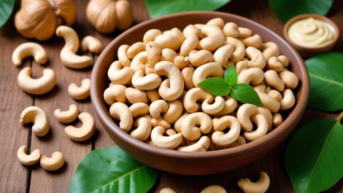 Varför cashewnötter är en supernyttig snacksfavorit illustration