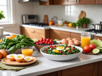 Sju inspirerande recept för 800-kalorier dagen illustration