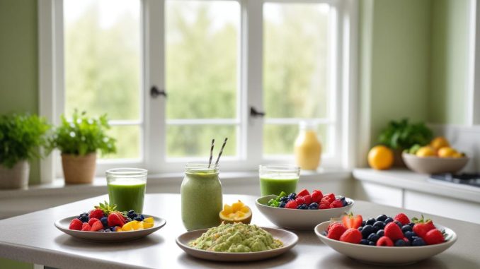 Upplev smaken av kalorisnåla frukostar för en energikick! illustration