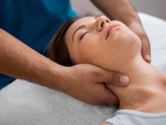 Massagebänk illustration